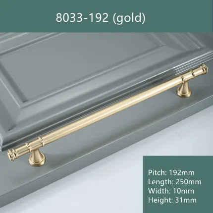 Шкаф с ручкой для ящика современный минималистичный твердая деревянная дверца шкафа Ручка аппаратный светильник роскошный золотой скандинавский одиночный - Цвет: Зеленый