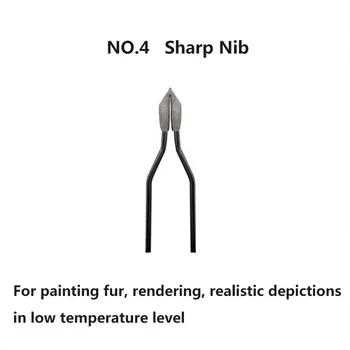 

Pyrographic Tip Kit 23pcs Heating Wood Burning Wire Tips Nibs for Pyrography Machine Replacement Heating Wire High Impedance