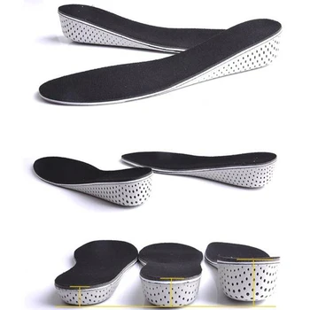 

1 pair Men Women Increase Height High Full Insoles Memory Foam Shoe Inserts Pillows
