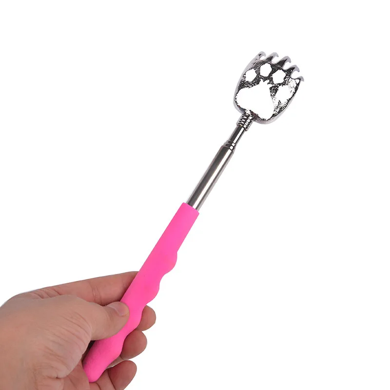 NEW Portable Back Telescopic Anti Itching Massager Random Color Claw Back Scratcher Massage Telescopic Itch Scratching 21-58CM