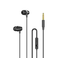 NEW Earphone Universal 3.5mm In-Ear Stereo Earbuds Built-in microphone High Quality Wired Earphones with Mic for MP3