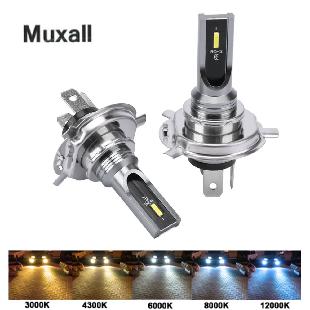 

Super Brgiht CSP Chip Car Motorcycle Headlamp H7 Led H4 Bulbs H8 H9 H11 9005/HB3 9006/HB4 Headlights 80W 12000LM 12V Automobiles