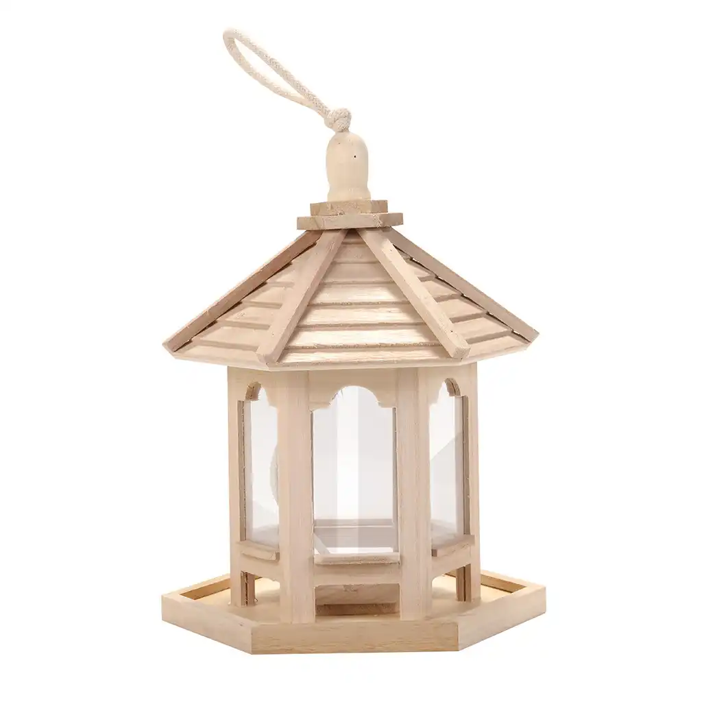 Wooden New Hot Wild Bird Feeder Outdoor Bird Feeders Food