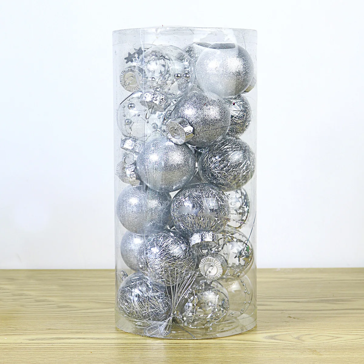 thumbnail image 1 of 2024 24pcs Color 6cm/2.4Inch Christmas Decoration Ball Tree Pendant Ornaments Shiny Bauble Ball For Home Bar Party Decoration, 1 of 5