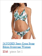 JAYCOSIN flower print vintage bikini swimwear ladies sexy one-piece beach bath party bikini high waist fashion fantasy swimsuit 