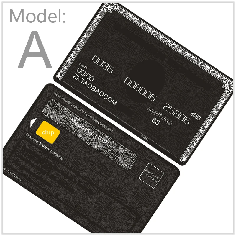 

Metal card personal business card black gold card custom gift card design and production American express