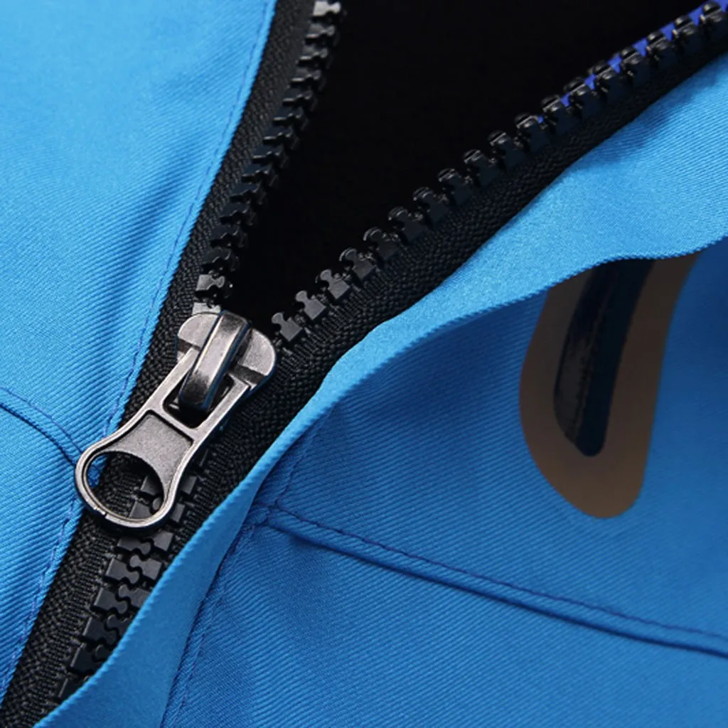 Winter Men's Hooded Jacket Softshell Windproof Waterproof Soft Patchwork Coat Shell Jacket Casual Coat Men Wind Breaker Outwear