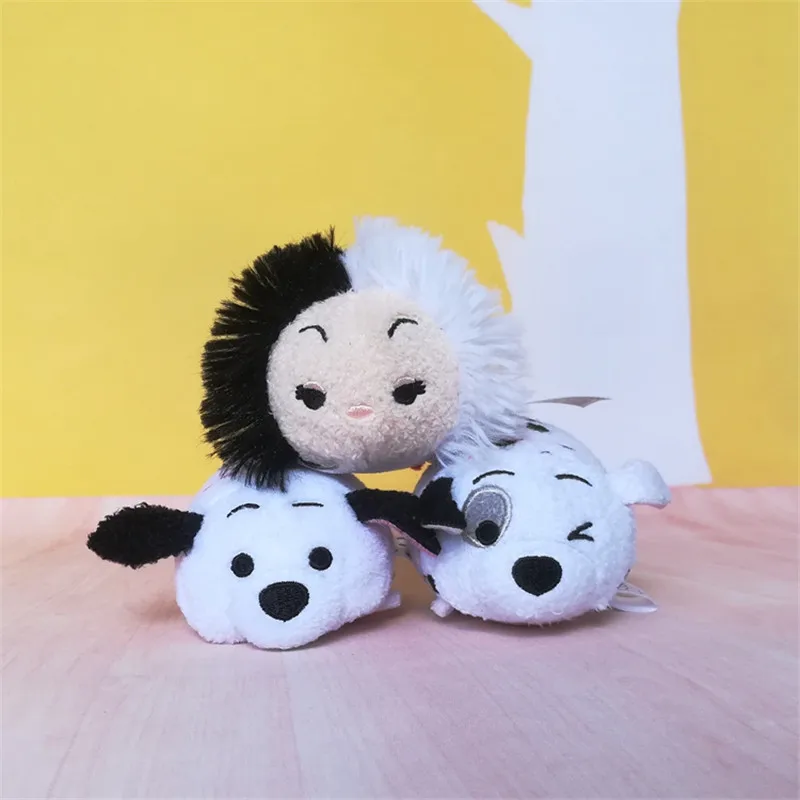 DISNEY TSUM 101 Dalmatians: The Series Patch Cruella De Vil Stuffed Plush Toys Kawaii Pendant Cute Gifts for Kids | Игрушки и хобби