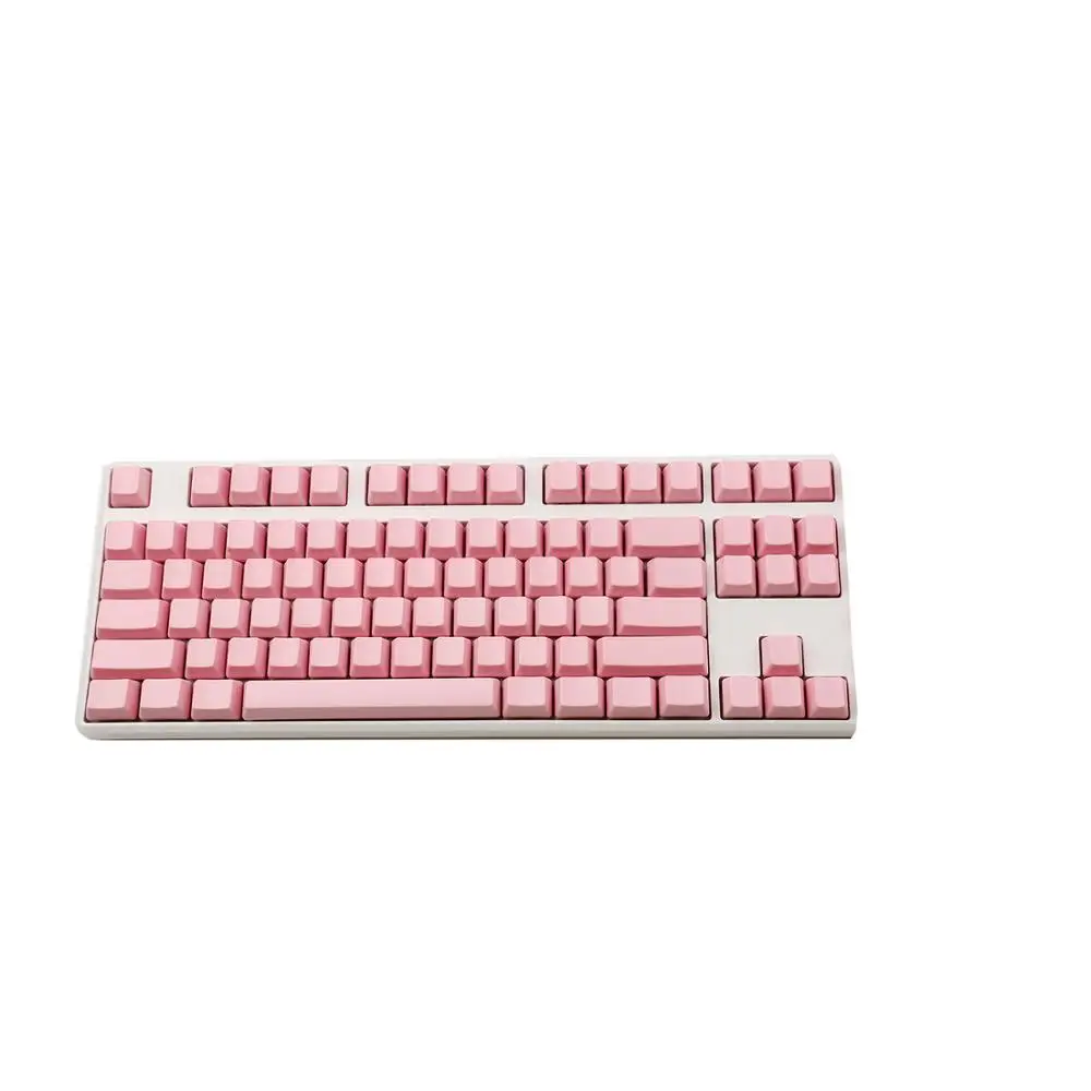 87 88 пустые ISO ANSI макет YMDK Толстая клавиатура PBT OEM профиль для переключателей Cherry MX