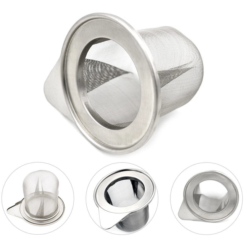 Mesh Tea Infuser Non-stick Reusable Teapot Drinkware Easy Clean Stainless Steel Lightweight Filter Strainer Kitchen Accessories