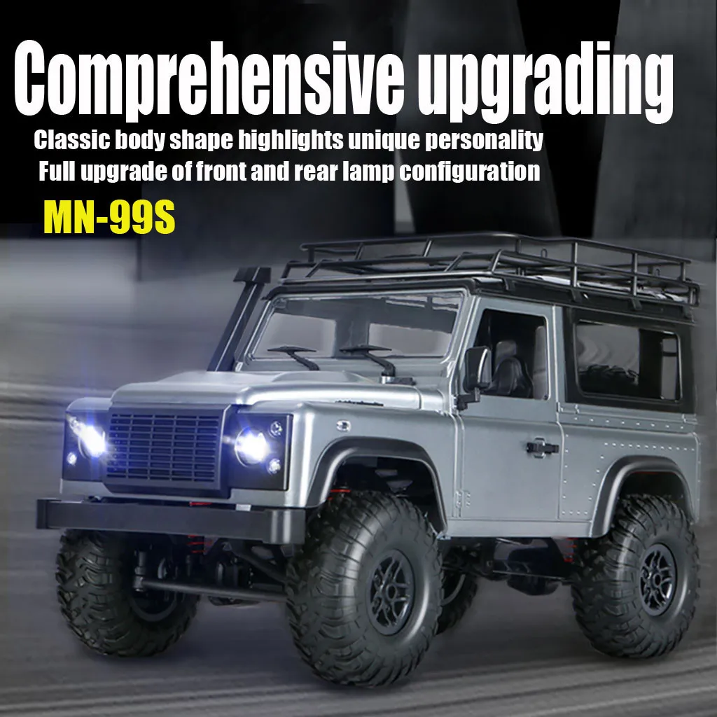 Автомобиль для скалолазания по пересеченной местности MN модель MN99/99 S 1:12 весы RC Гусеничный Автомобиль 2,4 г 4WD Дистанционное управление грузовик игрушки подарки для мальчиков Z924