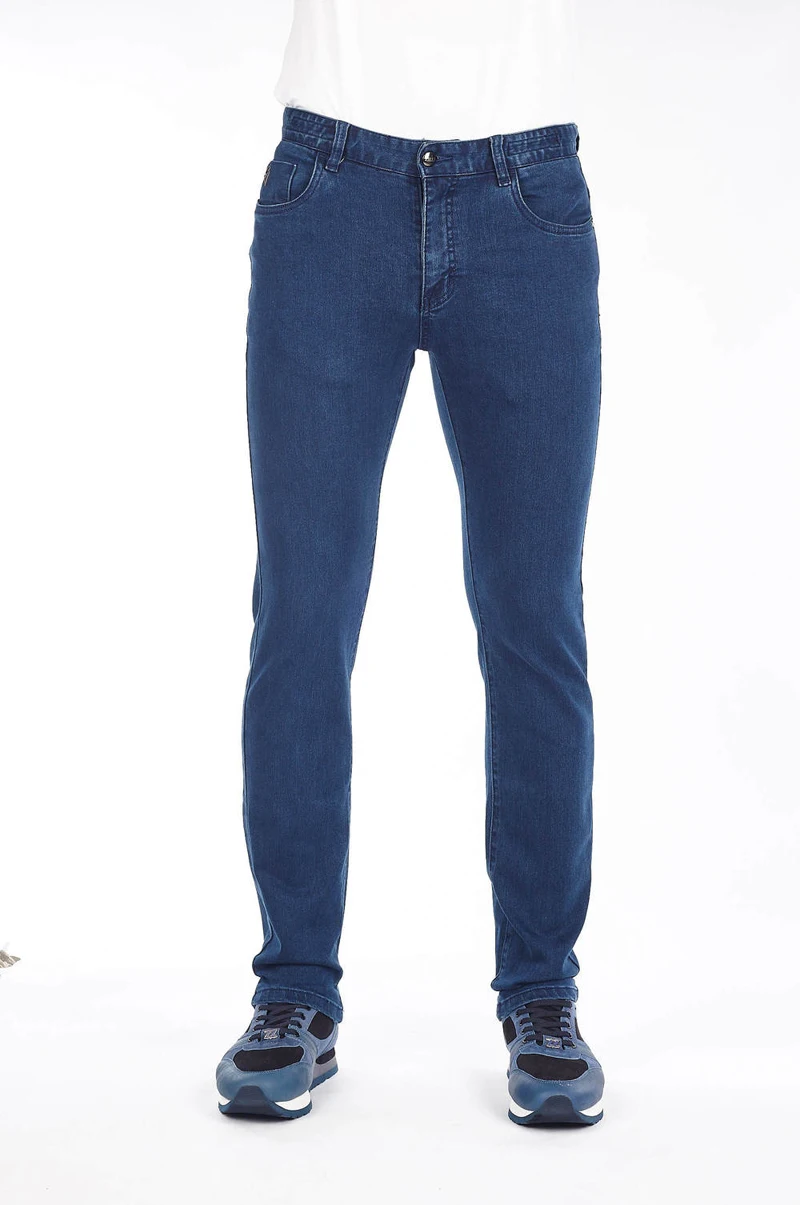 BILLIONAIRE Jeans Cowhide Cotton men new winter Thick Business comfort embroidery European size big zipper free shipping