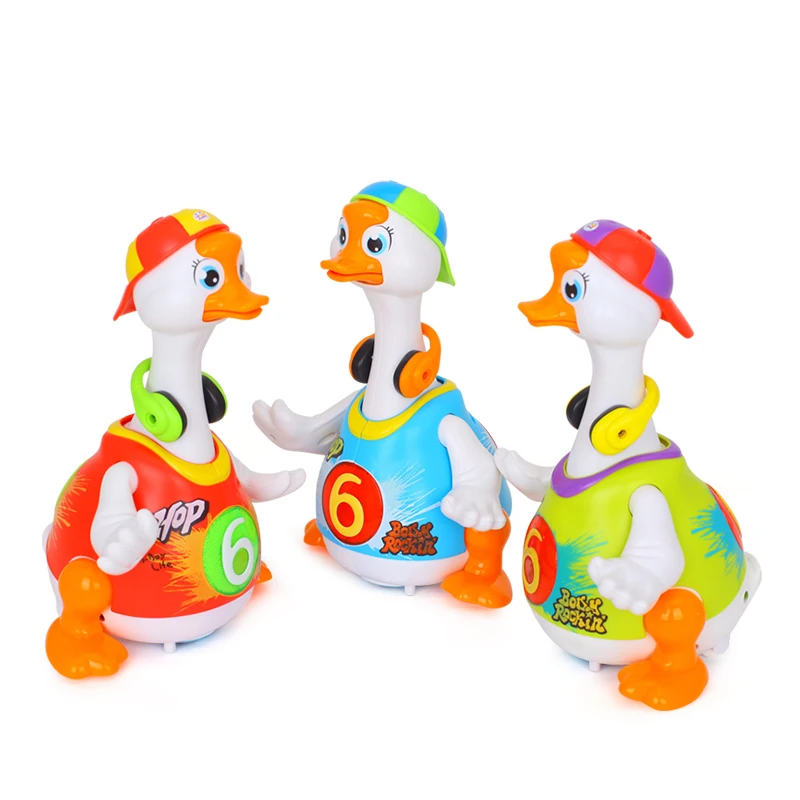 HOLA TOYS 828 детские игрушки Электрический хип-поп танец чтение и кукольный театр и интерактивные качели Гусь Дети Обучающие игрушки, подарки