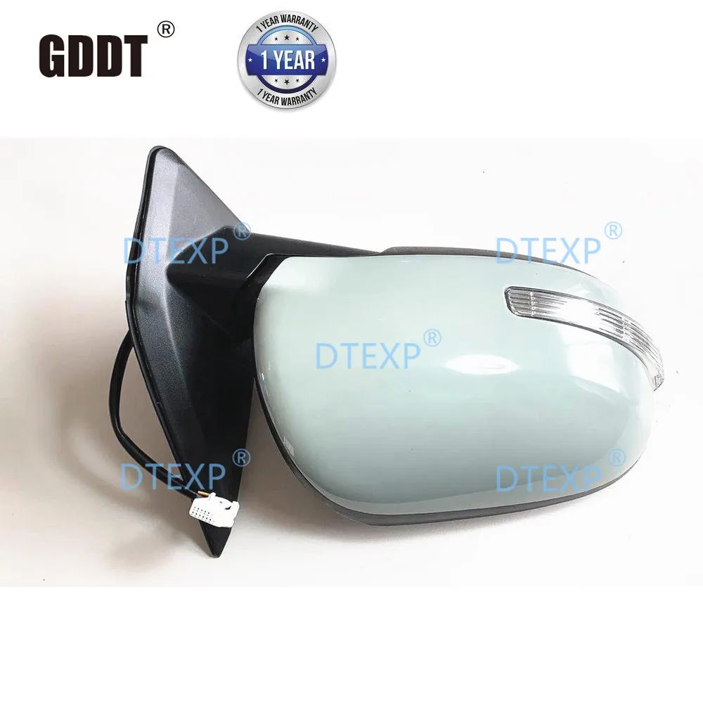 7632a551 Side mirror with light for ASX rvr 2010-2020 rear mirror for outlander sport 2010-2014 NO lamp 3/5/7/9 wires 7632b744
