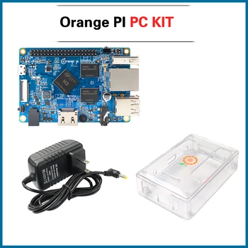 

S ROBOT Orange Pi Pc SET5: Orange Pi Pc + Transparent ABS Case + Power Supply Supported Android, Ubuntu debian OPI7