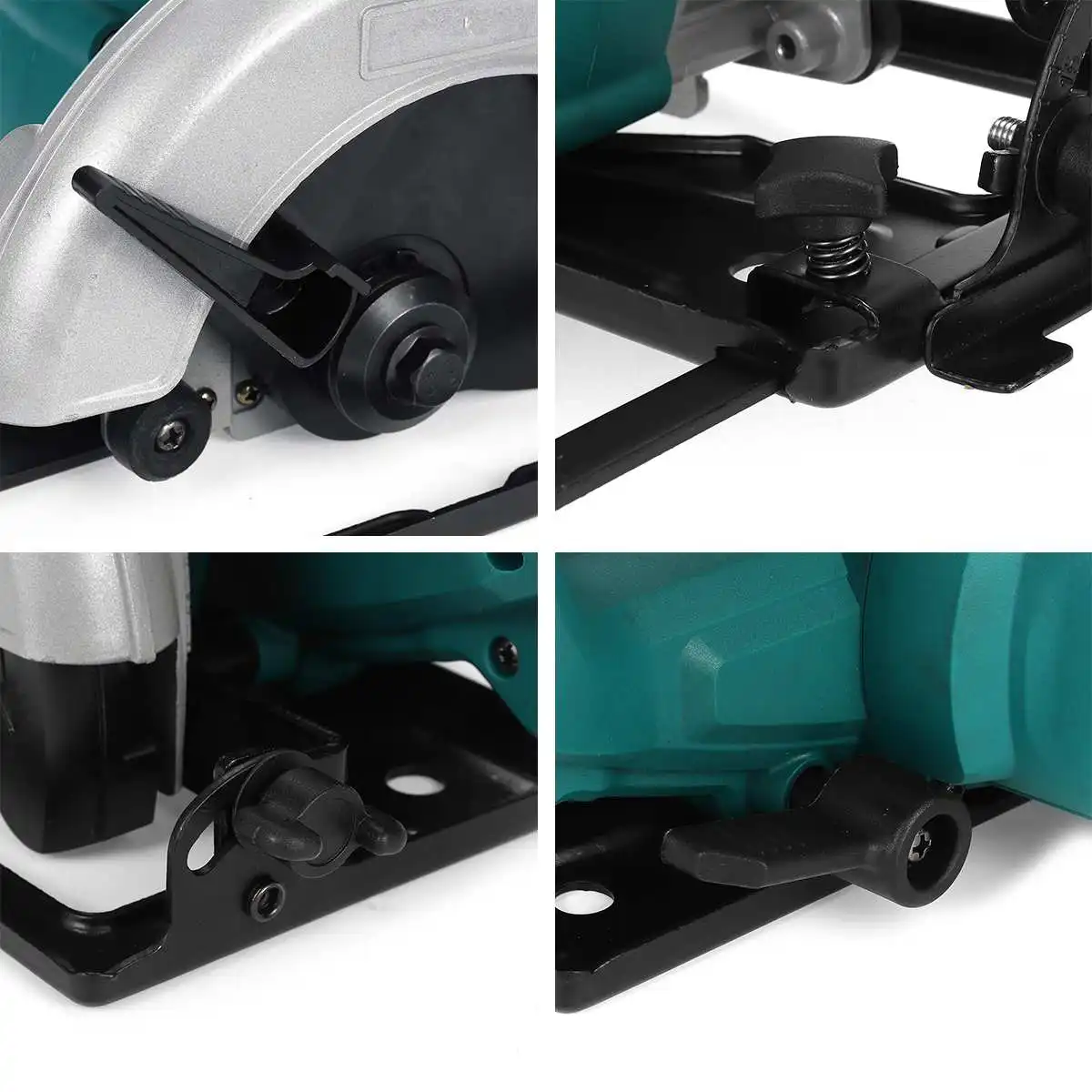 Drillpro 18V Cordless Electric Circular Saw 152mm 6inch Blade Woodworking Cutting Power Tool for Makita 18V Lithium Battery