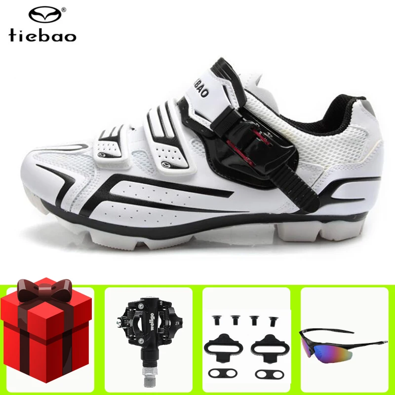 

Tiebao cycling shoes sapatilha ciclismo mtb add SPD Pedal set men sneakers racing bicycle mountain bike sneakers professional