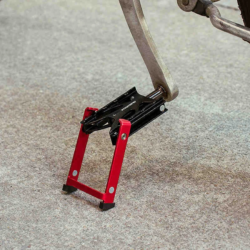 Замена с Kickstand велосипедных частей алюминиевый сплав противоскользящая подставка педаль дорожного велосипеда поддерживающая горная парковка на открытом воздухе