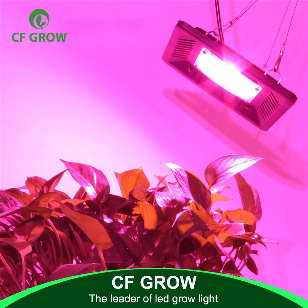 

COB LED Grow Light Full Spectrum 100W Waterproof IP67 for Vegetable Flower Indoor Hydroponic Greenhouse Plant Lighting Lamp