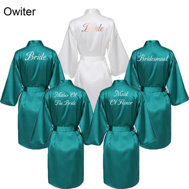 bride to be gown and slippers