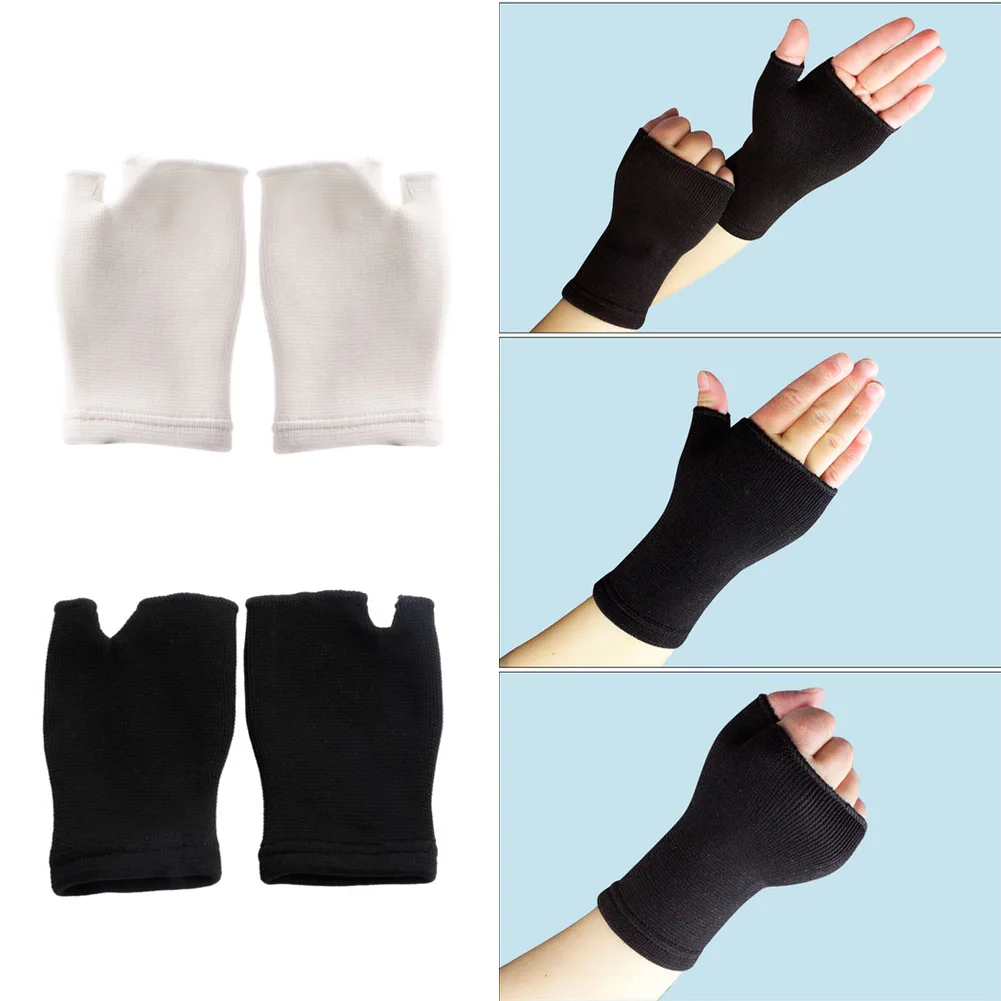 2 x Elastic Palm Glove Hand Wrist Supports Arthritis Brace Sleeve Support New Sports Bandage Gym Wrap