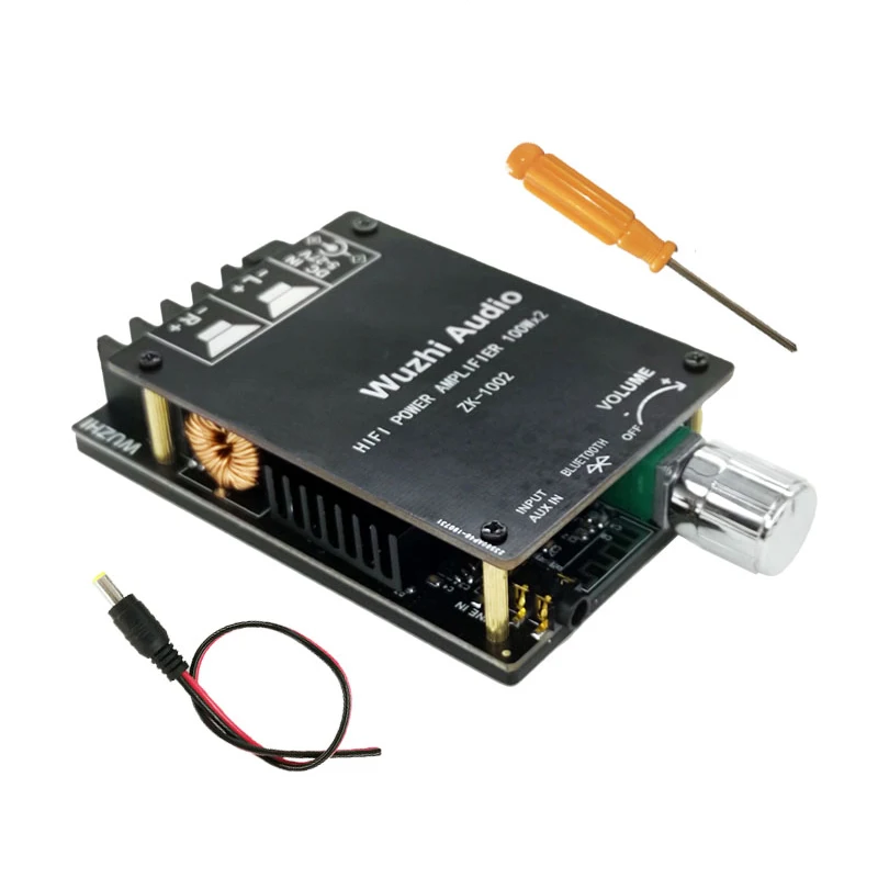 Bluetooth 5,0 2*100 Вт TPA3116 цифровой аудио усилитель мощности HiFi стерео TPA3116D2 Класс D Aux Плата усилителя для динамиков 50 Вт~ 300 Вт