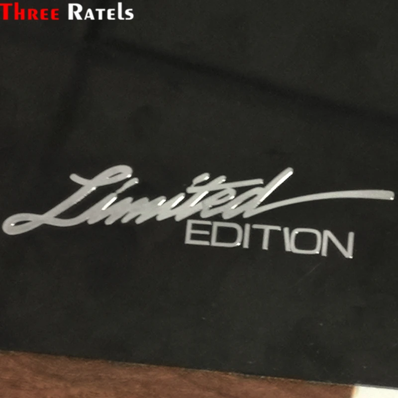Три Ratels MT 057 #7 5x1 8 см limted эмблема edition Творческий 3D металлические наклейки для