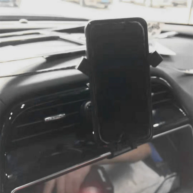 Горячая гравитационный держатель Bracketin в автомобиле для мобильного телефона, сотового приборной панели, вентиляционная стойка, крепление с зажимом для Jaguar XEL F-PACE