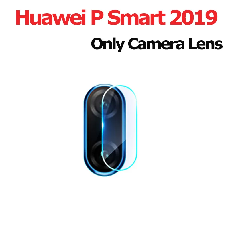 P Smart 2019 Lens 2 в 1 защитное стекло Huawei P Smart Z/ протектор экрана Huawei Y7 закаленное стекло P Smart камера стекло хуавей п смарт Z закаленное стекло п смарт стекло хуавей у7 стекло P Smart glass - Цвет: P Smart 2019 Lens