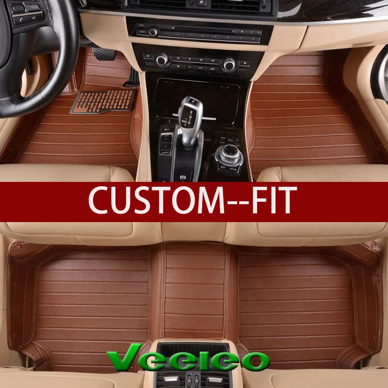 Veeleo XPE 5 цветов автомобильные коврики для Benz C Class Coupe C205 2015 2020 полный комплект