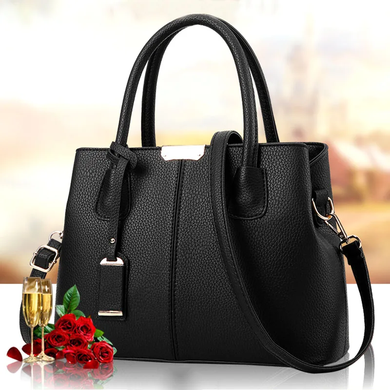 

2020 autumn and winter new female bag Korean fashion pu leather handbag trendy shoulder bag messenger big bag designer handbags