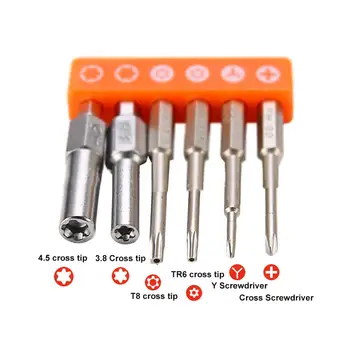 

Gamepad Repair Tool For NS Switch Controller Screwdriver Set Disassemble Tool Screwdriver Set 3.8MM Cross Tip For Game Cassette