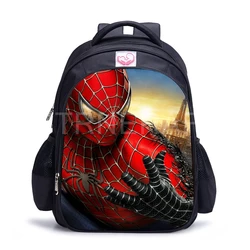 Cartoon Spiderman Backpacks 3D Cartoon double School Bag Unisex Kindergarten Student Boys Girls Outdoor Travel Mochilas