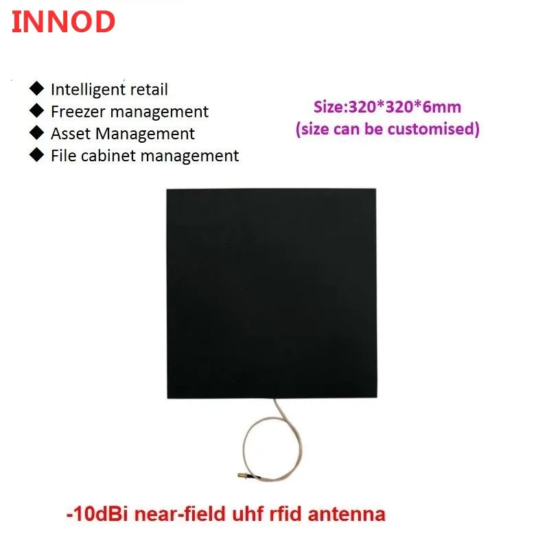 Шкаф инвентаризации UHF RFID ультра тонкая антенна для ближнего поля 30 см диапазон