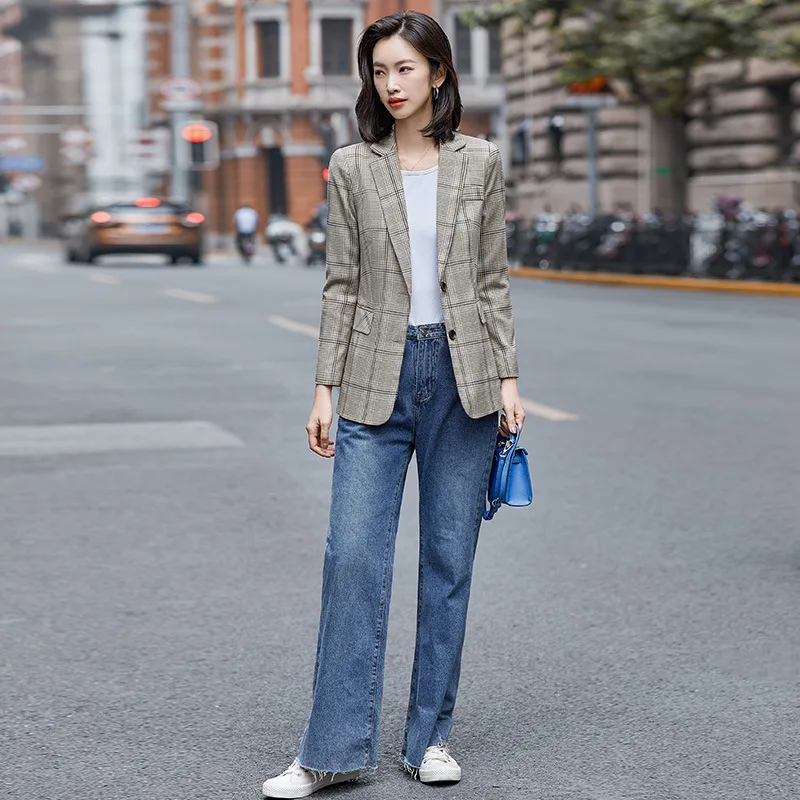 

Net Red Suit Jacket Women's Korean-Style 2020 New Spring and Autumn Loose Casual Large-Size Season Korean Jacket Suit