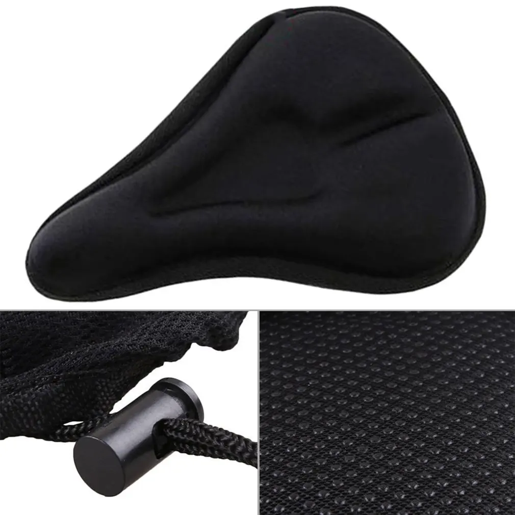 Bicycle Seat Mountain Bike Silicone Seat Cover Seat Cover Silicone Seat Cushion Dead Coaster Saddle Bicycle Accessories