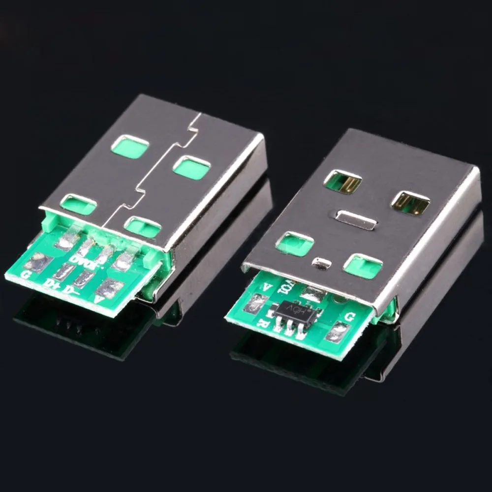 10 шт. для OPPO flash charge Быстрая зарядка штекер TPYE-C USB-A штекер Android микро высокая сила тока 5A зарядка ремонт DIY