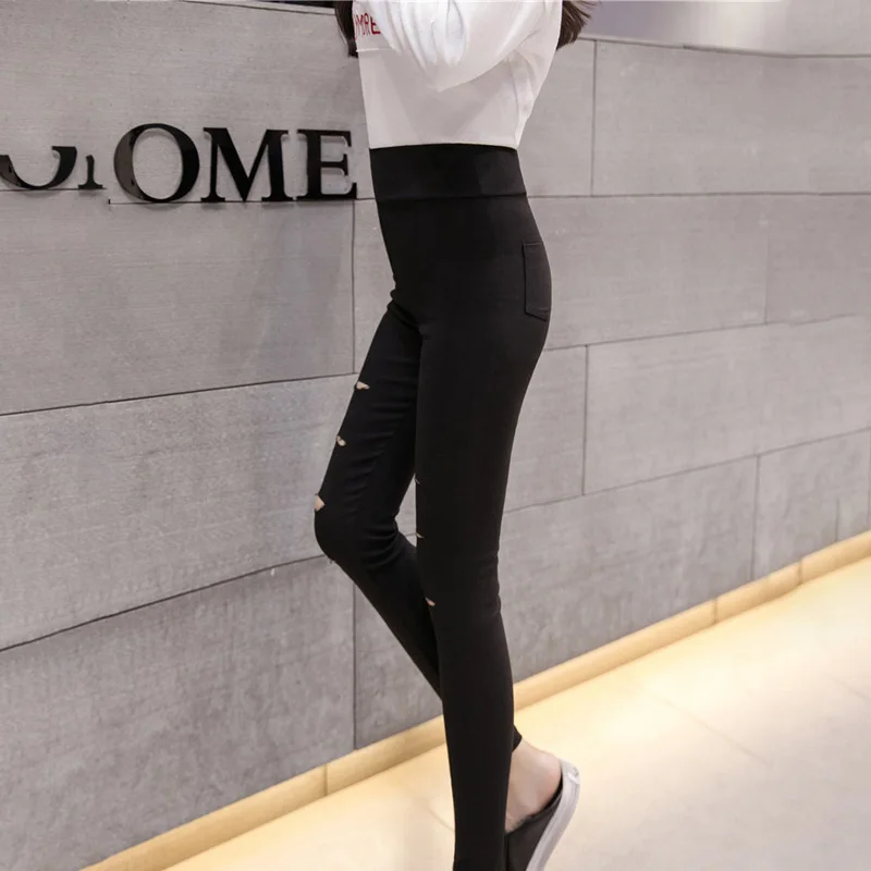 Женские брюки Slim Fit повседневные черные однотонные Мягкие гибкие высококачественные летние модные тонкие горячие продажи женские брюки