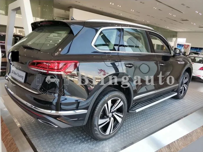 Подходит для VW. Volkswagen Touareg 2 шт. Левая Правая Беговая доска боковые шаги nerf бар Автомобильная педаль боковая лестница боковая панель