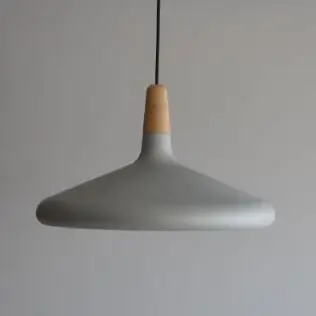 gray L Nordic Retro Pendant Lights Modern Led Pendant Lamps Copper Hanglamp Aluminum luminaria for living room kitchen light fixtures - Body Color: gray L