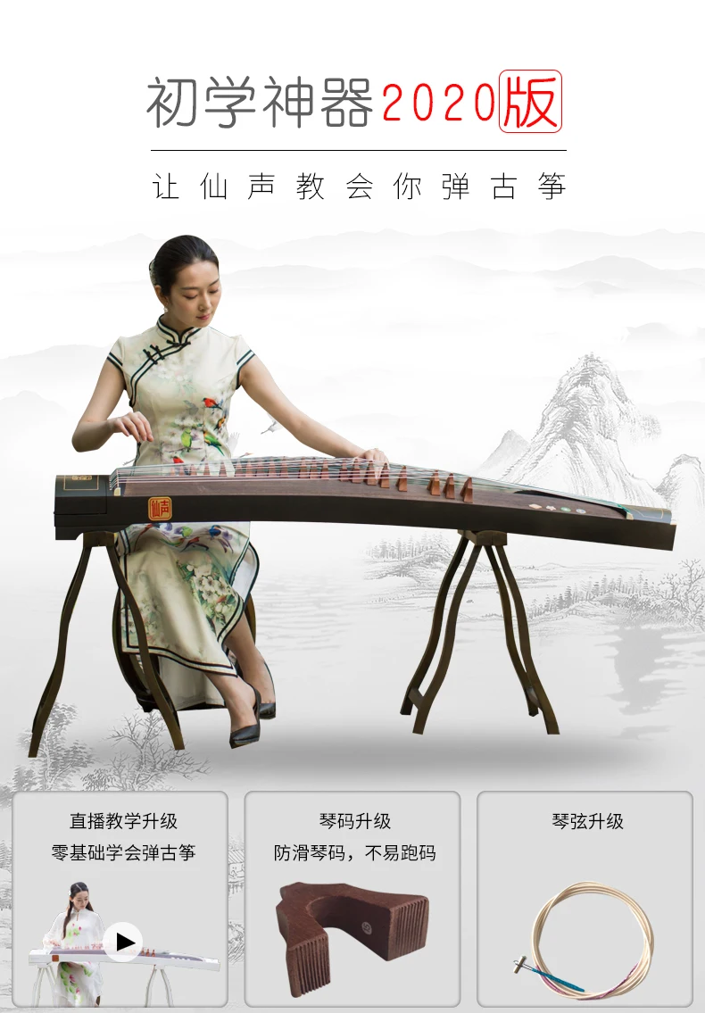 Xiansheng Guzheng для начинающих преподавание профессиональное представление