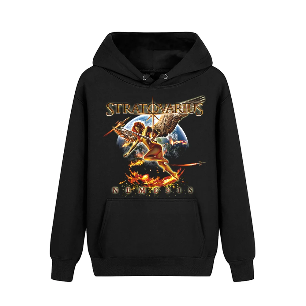 2 5 дизайнов Angel Stratovarius band pollover Толстовка Rock Nice мягкие теплые толстовки Панк хеви-метал sudadera флисовая верхняя одежда - Цвет: 2