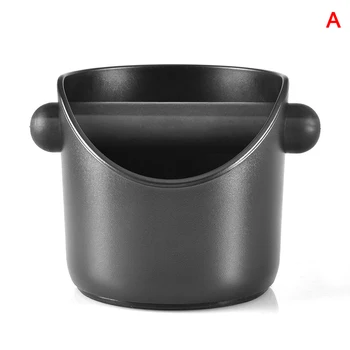 

ABS Coffee Knock Box Shock-Absorbent Durable Cafe Accessories with Non-Slip Rubber Base for Barista Coffee Grinding LB88