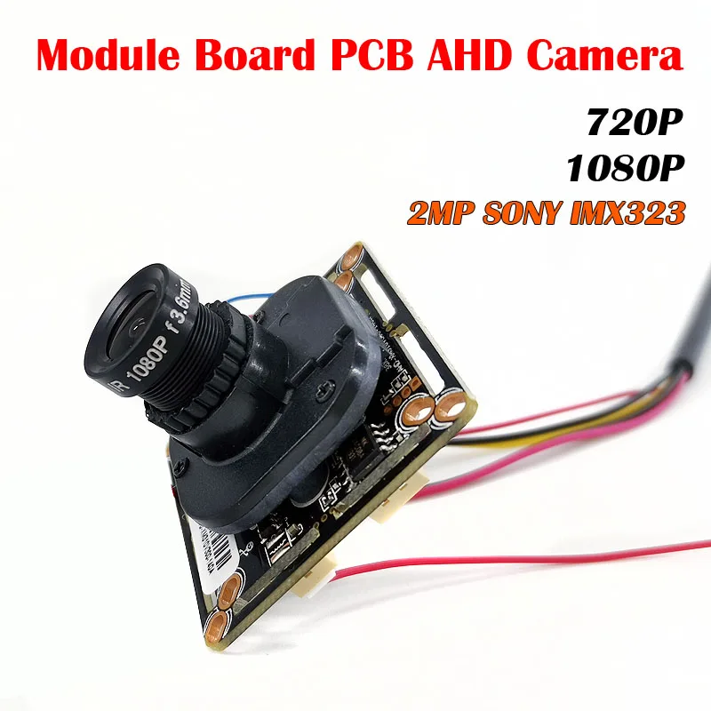 Низкая освещенность AHD камера Модуль плата PCB SONY IMX323 2000TVL AHD HD 1080 P/720 P IRCut ночного видения M12 объектив CCTV безопасности пришел
