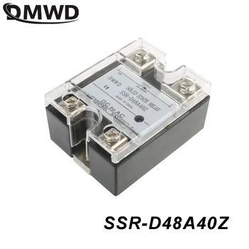 

DMWD solid state relay SSR-40DA 40A actually 3-32VDC TO 24-480VAC SSR 40DA relay solid state with indicator SSR-D48A40Z