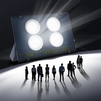 

LED Flood Light 50/70/130/250/360W Floodlight IP66 Waterproof Outdoor Wall Reflector Lighting Spotlight Led Street Lamps