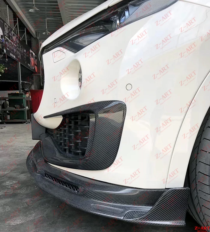 Z-ART aerokit из углеродного волокна для Maserati Levante-, передняя губа из углеродного волокна+ задний диффузор для Levante комплект из углеродного волокна