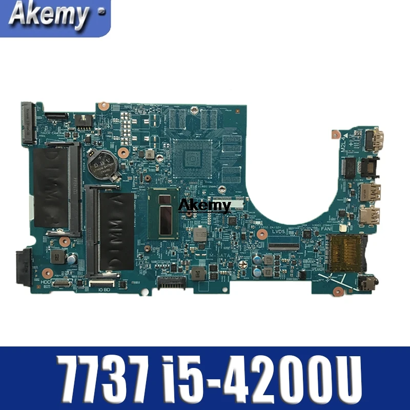 

For DELL INSPIRON 7737 Laptop Motherboard I5 CPU CN-0VHTPV 0VHTPV VHTPV CN-044PTM 044PTM 44PTM Tested 100% work