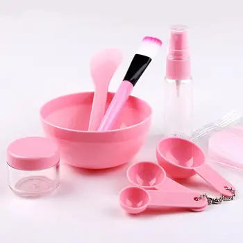 

9pcs/set DIY Facial Mask Tool Mixing Bowl Brush Spoon Stick Beauty Makeup Set DIY Face Skin Care Mask Maker Making Tools