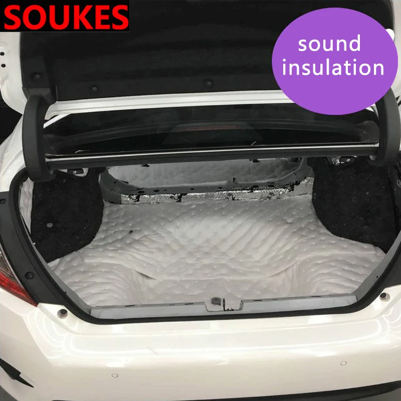 Автомобильный звукоизоляционный коврик, звукоизоляционная акустическая амортизирующая пена для Infiniti Buick peugeot 307 206 407 301 Seat Leon Lexus chery Saab
